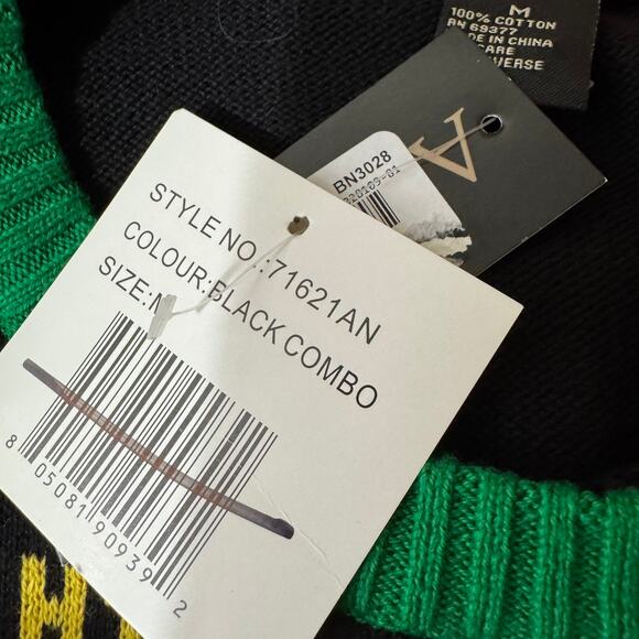 Alex Stevens Santa Invaders Video Game Ugly Christmas Sweater Men's Size M NWT - Picture 8 of 8